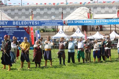 Aksaçlılar Şahinbey’de ok attı