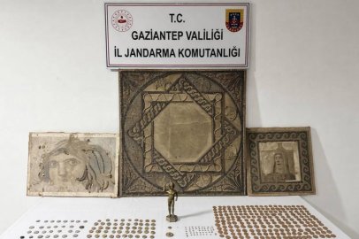 Tarihi eserler ele geçirildi