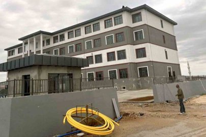 Okul inşaatında sona gelindi