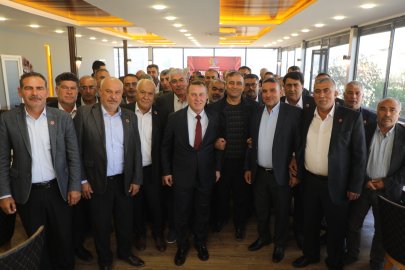 Doğan muhtarlarla buluştu