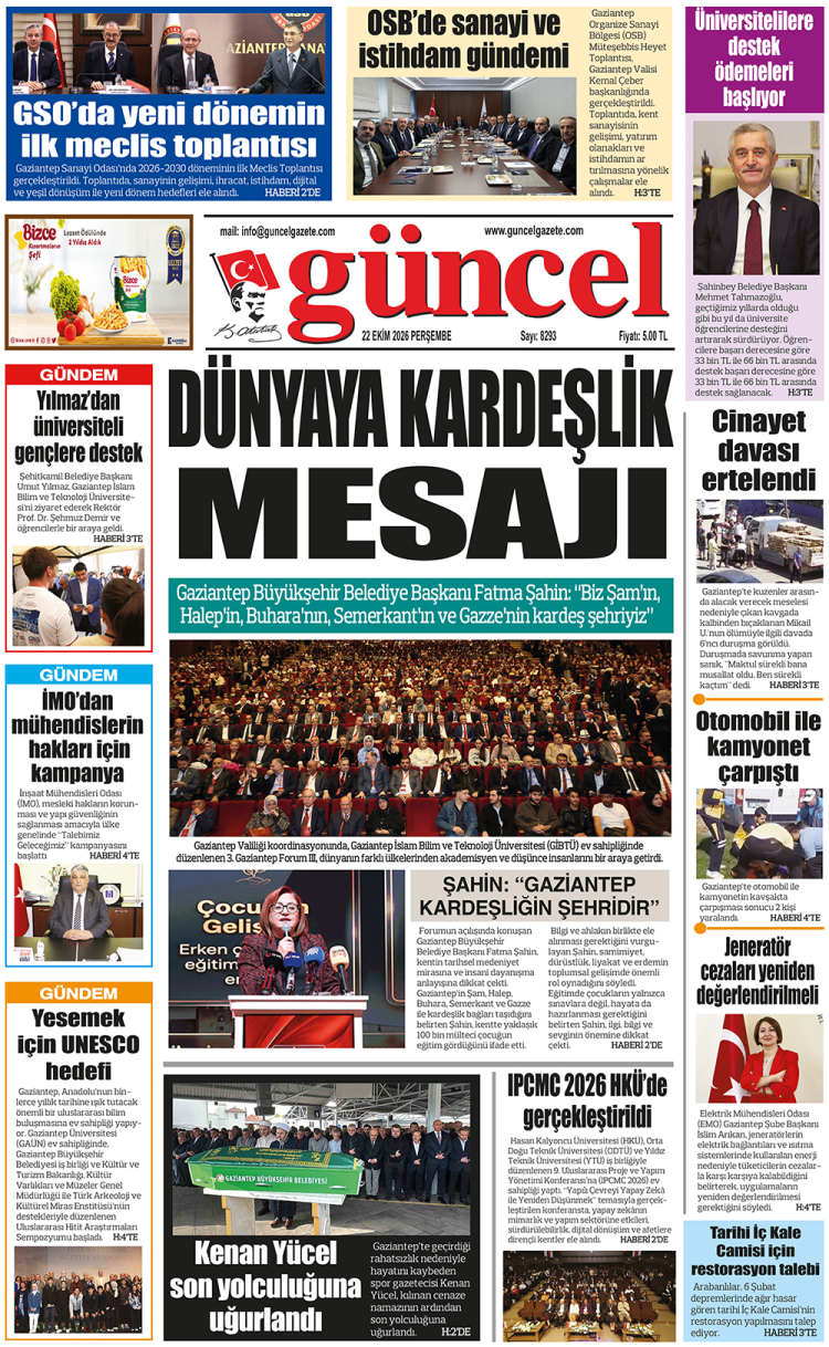 GÜNCEL GAZETE