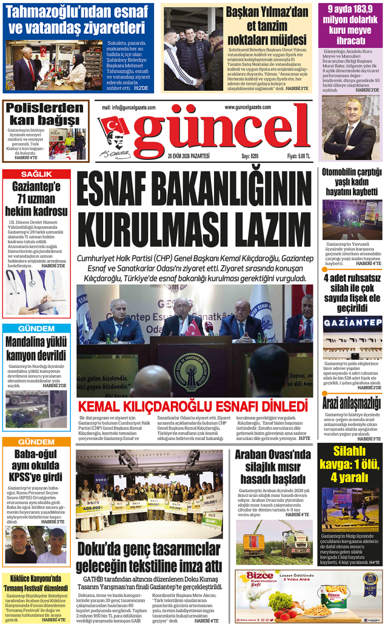 GÜNCEL GAZETE
