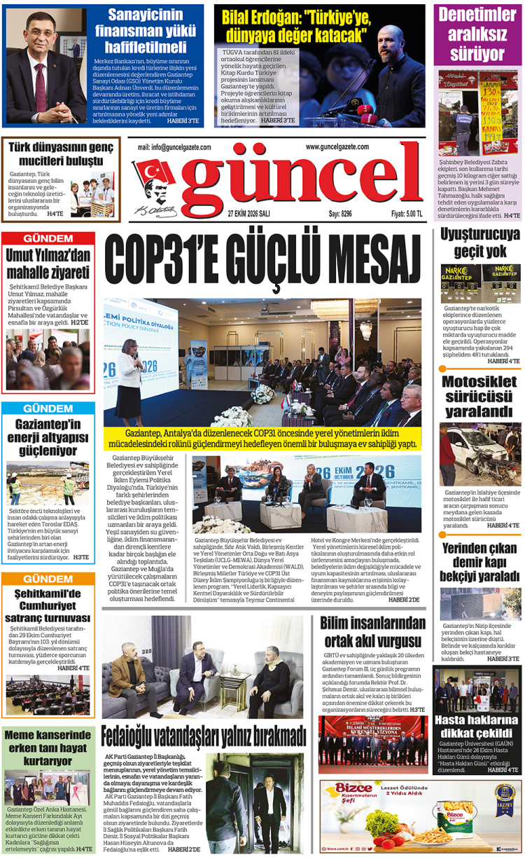 GÜNCEL GAZETE