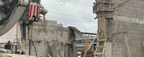 Gaziantep’te beton dökümü sırasında ahşap kalıp çöktü: 3 yaralı