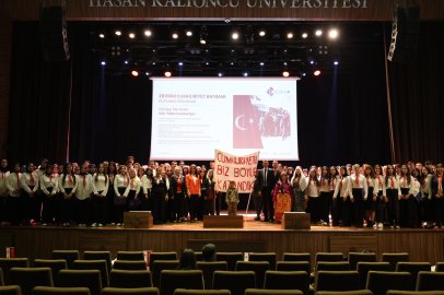 HKÜ’de Cumhuriyet’in 103. Yılı kutlandı