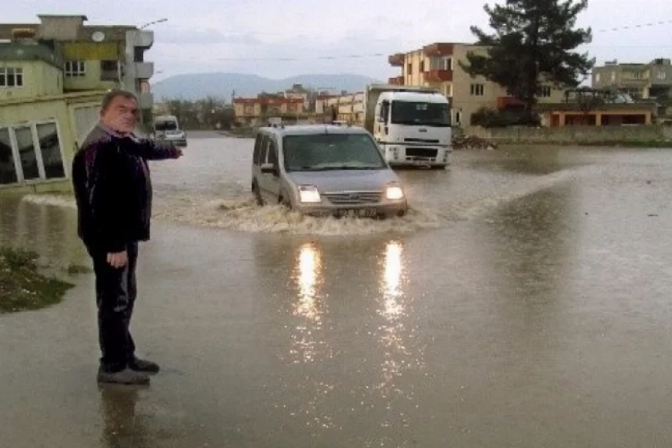 Araban’da yağmur hayatı olumsuz etkiledi