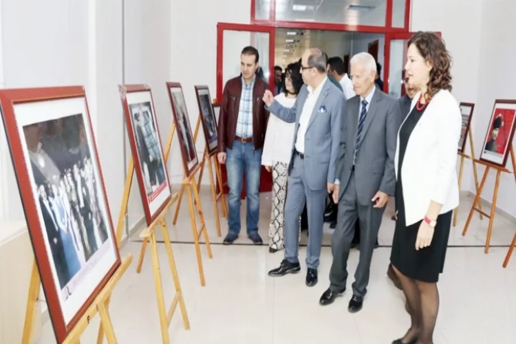 "Atatürk" temalı sergi GAÜN’de açıldı