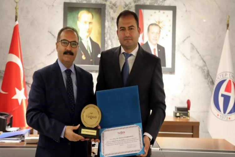 Aziz Sancar Ödülü Gaziantep Üniversitesi’nin