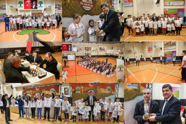 Badminton ve satrançta şampiyonlar ödüllendirildi