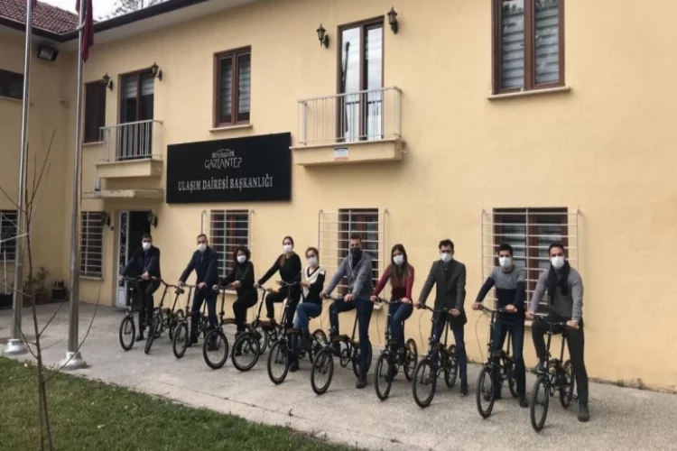 Büyükşehir Türkiye’de ilk ’’Bisiklet dostu işveren’’ ünvanını aldı