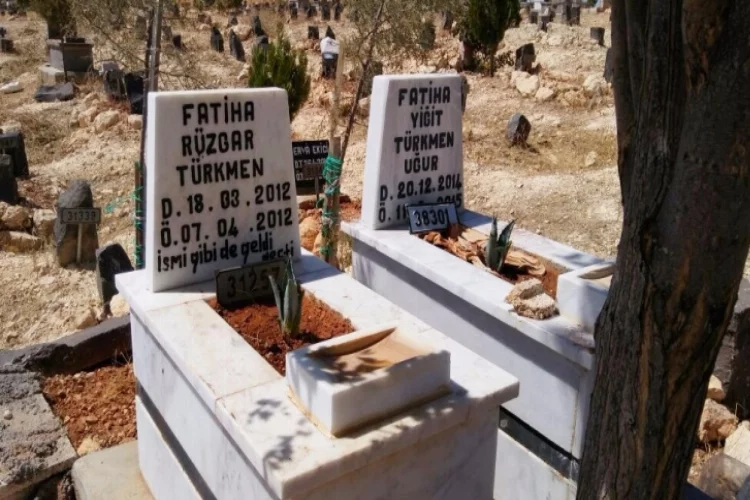 Çocuk mezarlığında el yapımı patlayıcı bulundu