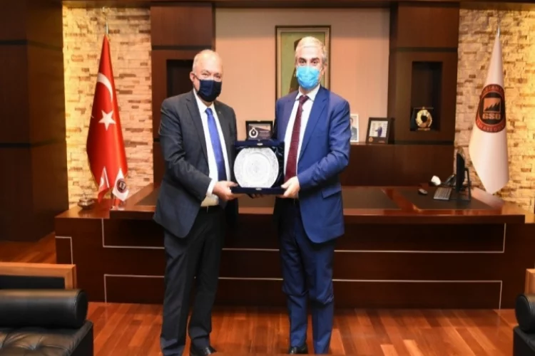 Danimarka’nın Ankara Büyükelçisi Danny Annan’dan GSO’ya ziyaret
