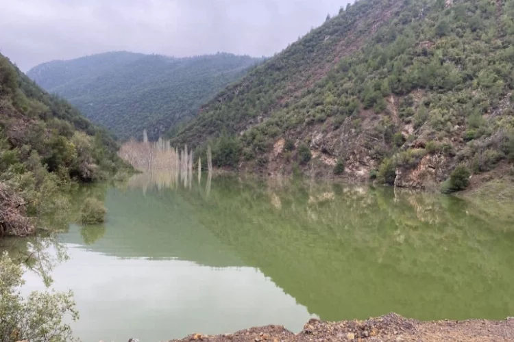 Deprem bölgesinde doğal göl paniği