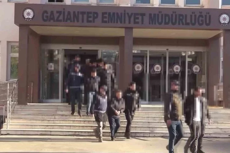 Gaziantep’te milyonluk dolandırıcılık operasyonu: 8 tutuklama