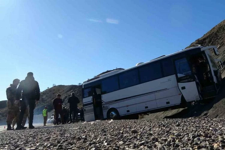 Diyarbakır’da otobüs kazası: 27 yaralı