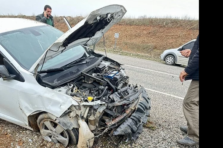 AK Parti ilçe başkanı kaza geçirdi