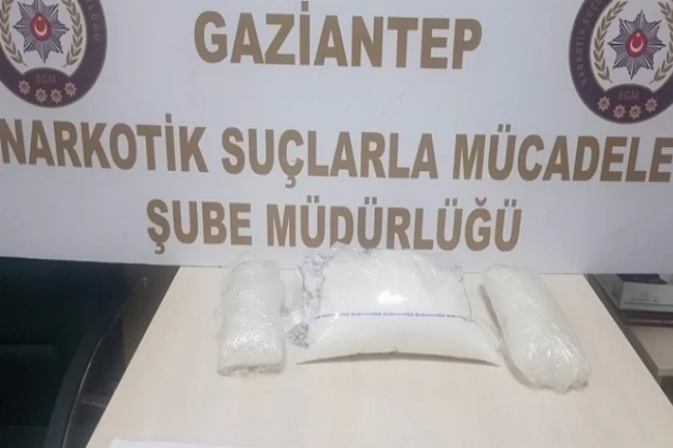 Gaziantep’te uyuşturucu operasyonu :3 gözlatı