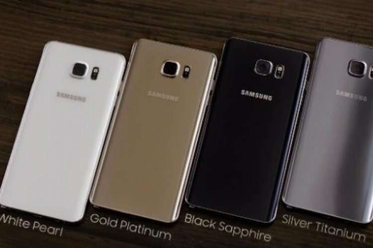 Galaxy Note 5 Renk Seçenekleri