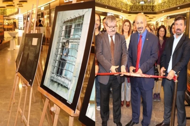 Gazeteci Atalar'ın Antep evleri sergisi görücüye çıktı
