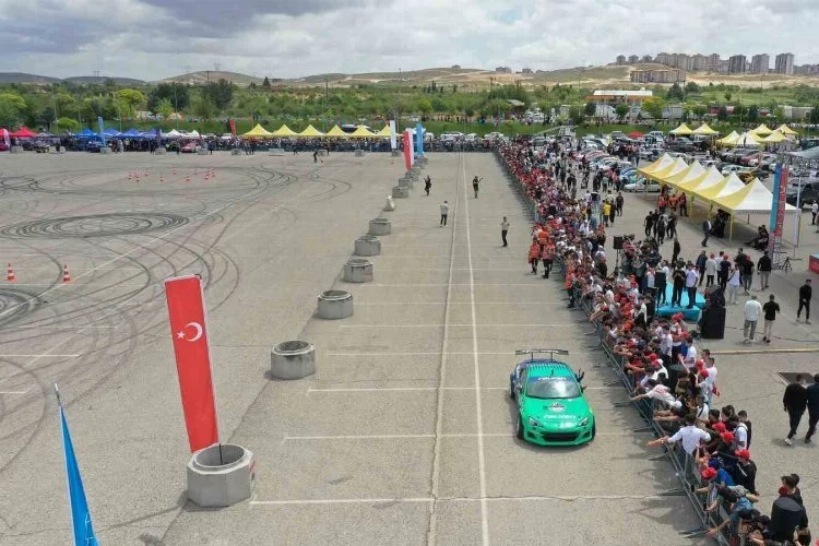 Gaziantep Auto-Drift Fest muhteşem gösterilere sahne oldu