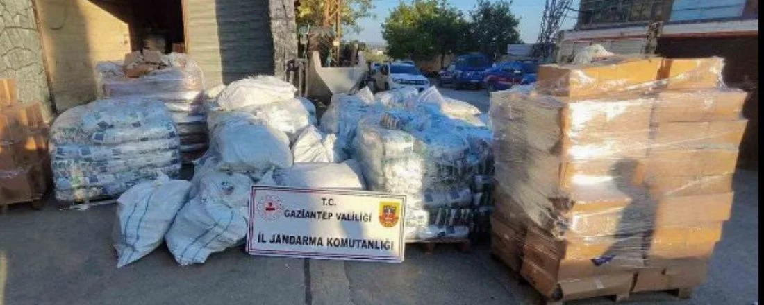 Gaziantep’te 2 milyon lira değerinde sahte deterjan ele geçirildi