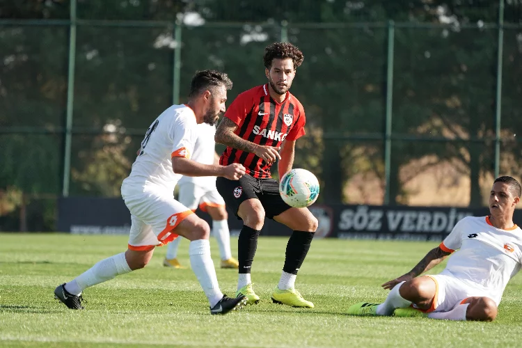 Gaziantep FK hazırlık maçı oynadı