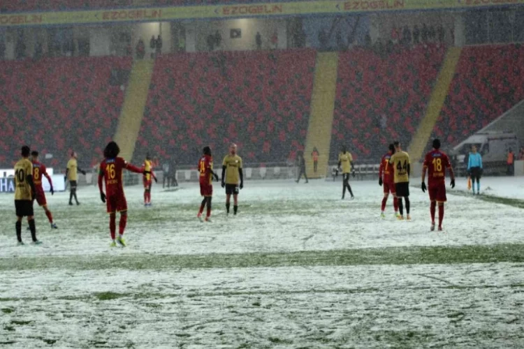 Gaziantep FK - Yeni Malatyaspor maçı ileri bir tarihe ertelendi