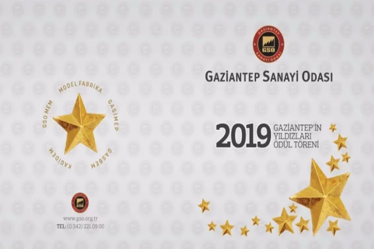 Gaziantep'in yıldızları ödüllendirilecek