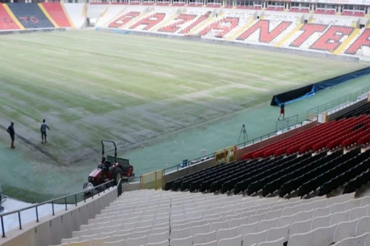 Gaziantep Kalyon Stadı Süper Lig'e hazırlanıyor