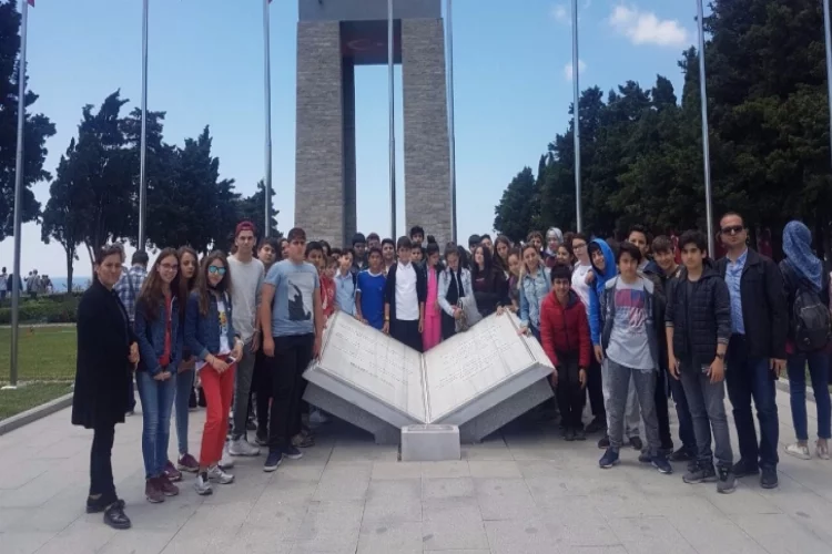 Gaziantep Kolej Vakfı Öğrencileri Çanakkale'de