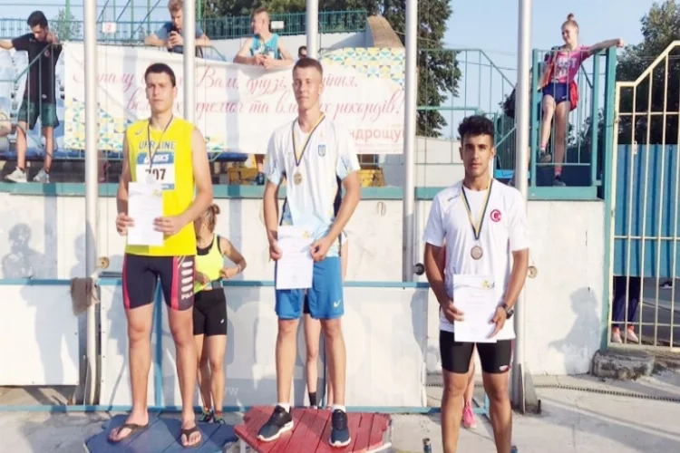 Gaziantepli sporcu Ukrayna'da üçüncü oldu