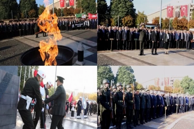 Gaziantep'te 10 Kasım anma törenleri