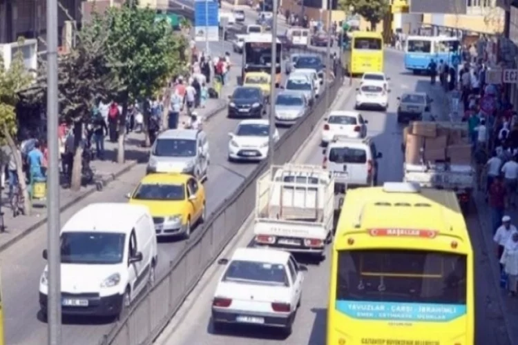 Gaziantep’te araç sayısı arttı