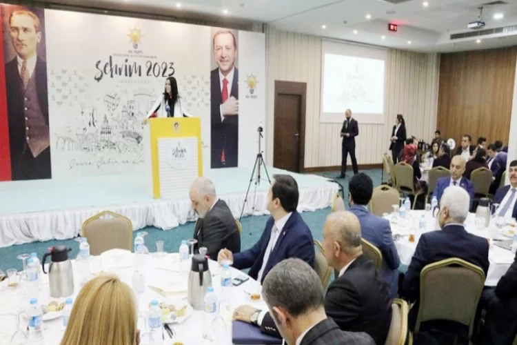 Gaziantep'te Şehrim 2023 toplantısı