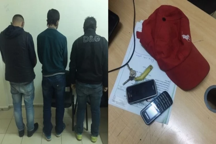 Gaziantep'te telefonu hırsızları yakayı ele verdi