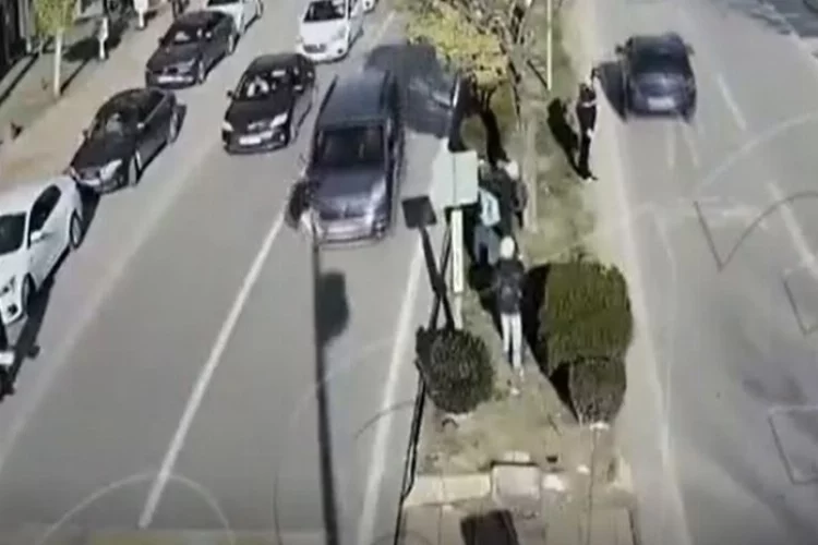 Gaziantep’te trafik kazaları kameralara yansıdı