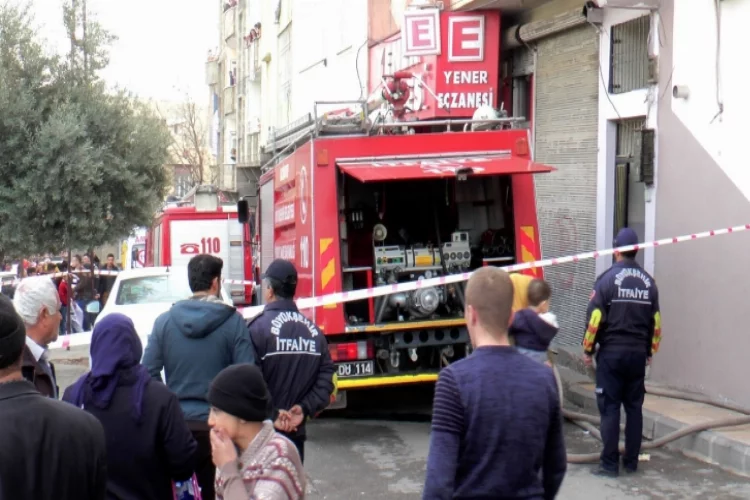 Gaziantep'te yangın: 1 ölü, 3 yaralı
