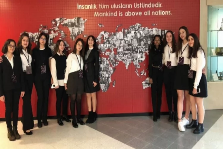 GKV Cemil Alevli Koleji Öğrencileri Koç EYP Forum 2019'da