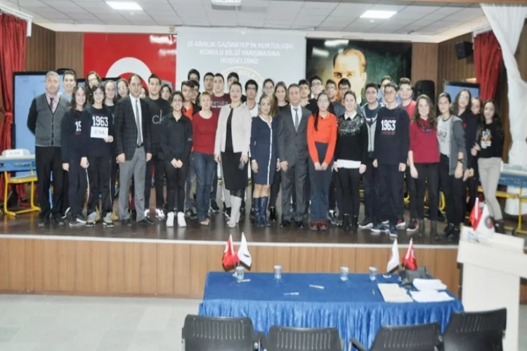 GKV'de 25 Aralık konulu bilgi yarışması sonuçlandı