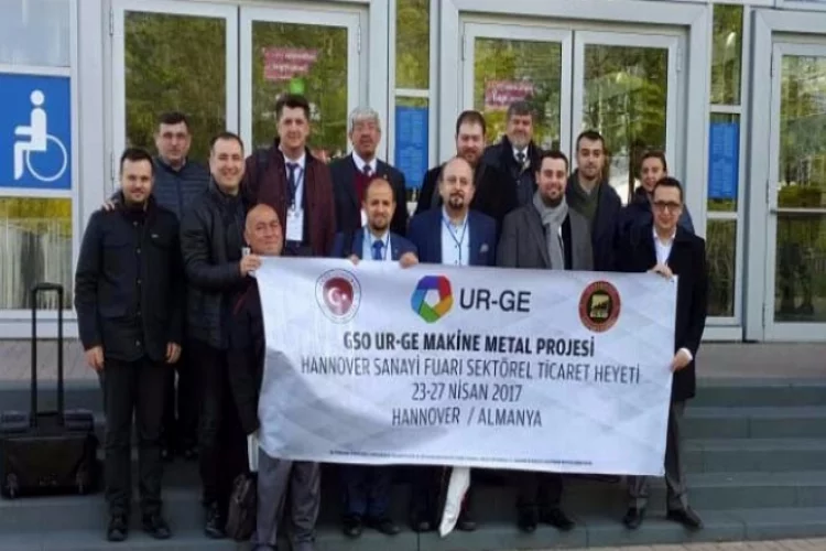 GSO makine metal kümesi URGE heyeti Almanya'da