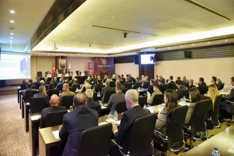 GSO Meclis Toplantısı Vali Kemal Çeber’in katılımıyla yapıldı