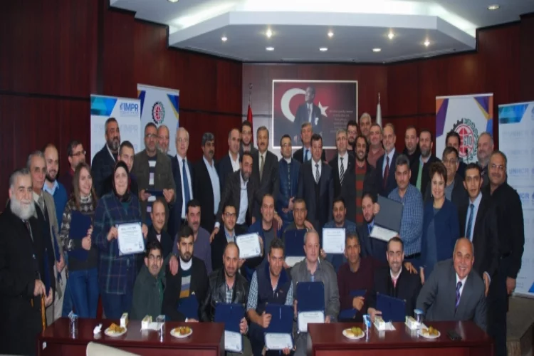 GTO’da Türkçe öğrenen Suriyelilere sertifika verildi