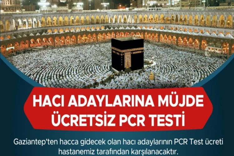 Hacı adaylarına DEVA’dan ücretsiz PCR testi