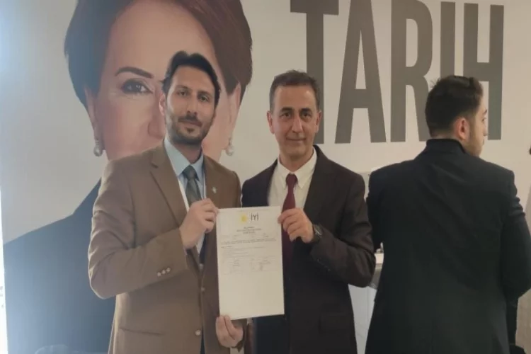 Hasan Alpdoğan İYİ Parti’de aday adayı oldu