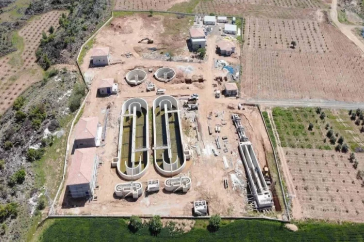 İslahiye ilçesi Boğaziçi-Yeşilyurt Atıksu arıtma tesisi inşaatı tamamlandı