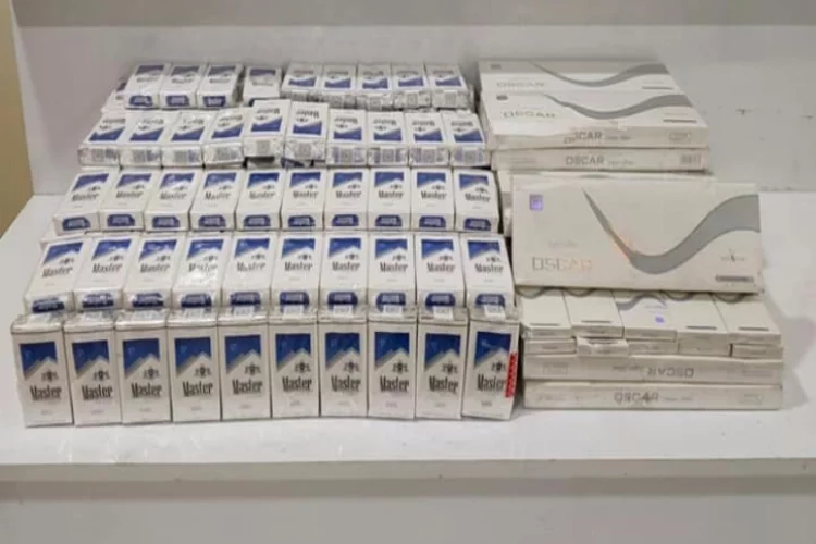 Karkamış’ta 2 bin 150 paket kaçak sigara yakalandı
