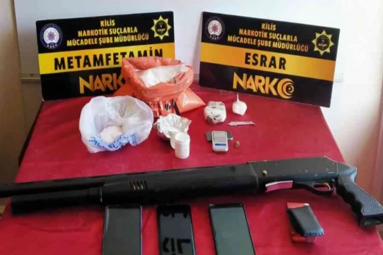 Kilis’te uyuşturucu operasyonu: 24 gözaltı