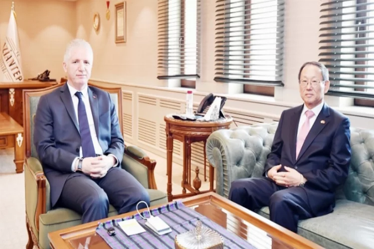 Kore Büyükelçisi Choi Hong-Chi’den Vali Gül’e ziyaret