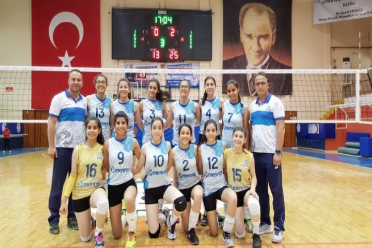 Merinosspor Bayan Yıldız Volyebol Takımı finallerine