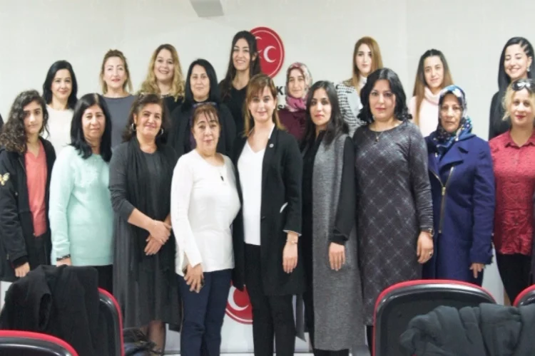 MHP Kadın Kollarının yeni yönetimi toplandı